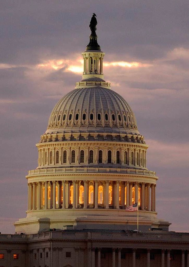Umkmpft: das Kapitol in Washington.   | Foto: dpa