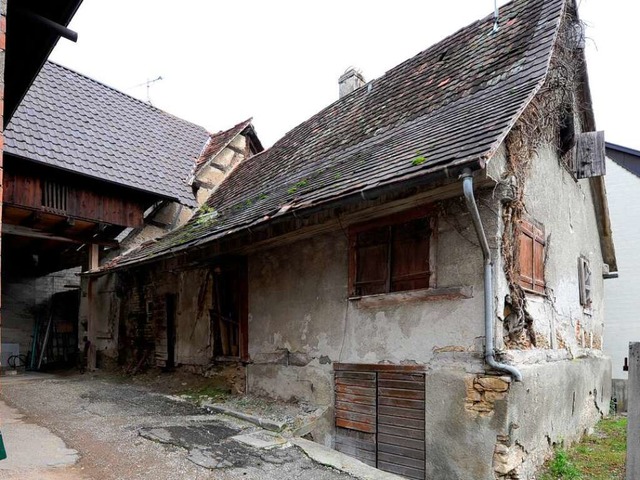 Verlassenes Haus am Benleweg in Freiburg-Waltershofen.  | Foto: Ingo Schneider
