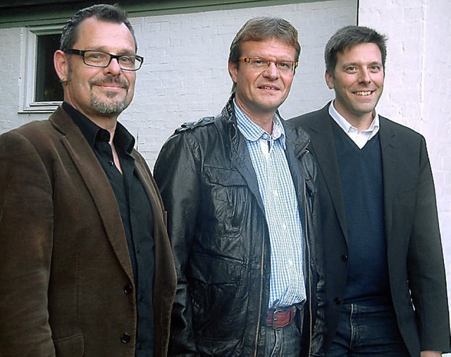 Rainer Marbach, Herbert Deininger und Christoph Bogon (von links)  | Foto: Roswitha Frey
