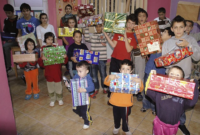 Damit in Rumnien Kinder aus armen Fam...K-Kreisverbands Sckingen um Spenden.   | Foto: Auslandshilfe, Fred Thelen