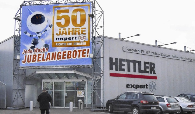 Die Waldshuter Firma Expert Hettler wi...weiteren Elektrofachmarkt verhindern.   | Foto: GERARD