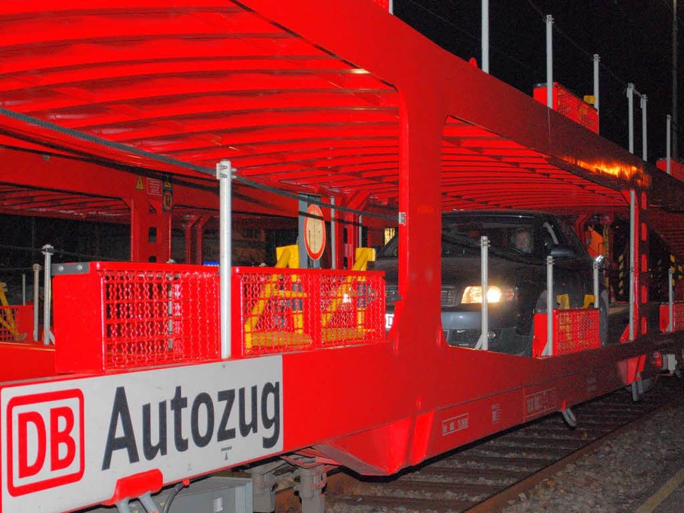 Erneut Autozug zwischen Lörrach und Hamburg