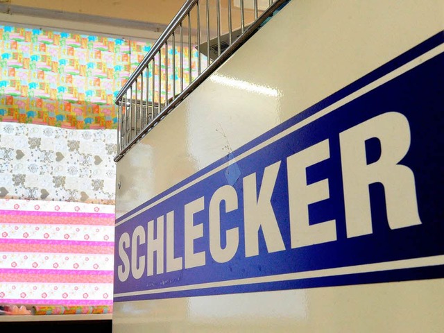 Am Ende: Die Drogeriemrkte von Schlecker  | Foto: dpa