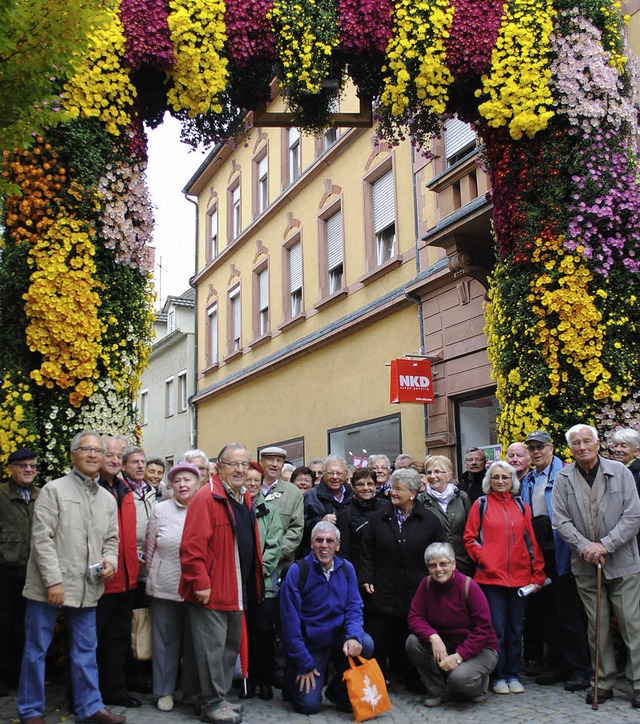 Die   Chrysanthema in Lahr war Ziel der BSW-Ortsgruppe.   | Foto: Privat