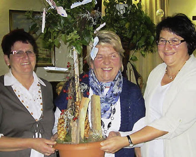 Verabschiedet aus dem Vorstand des  Fr...ndrea Wacker (rechts) und Susi Hensle.  | Foto: Merz
