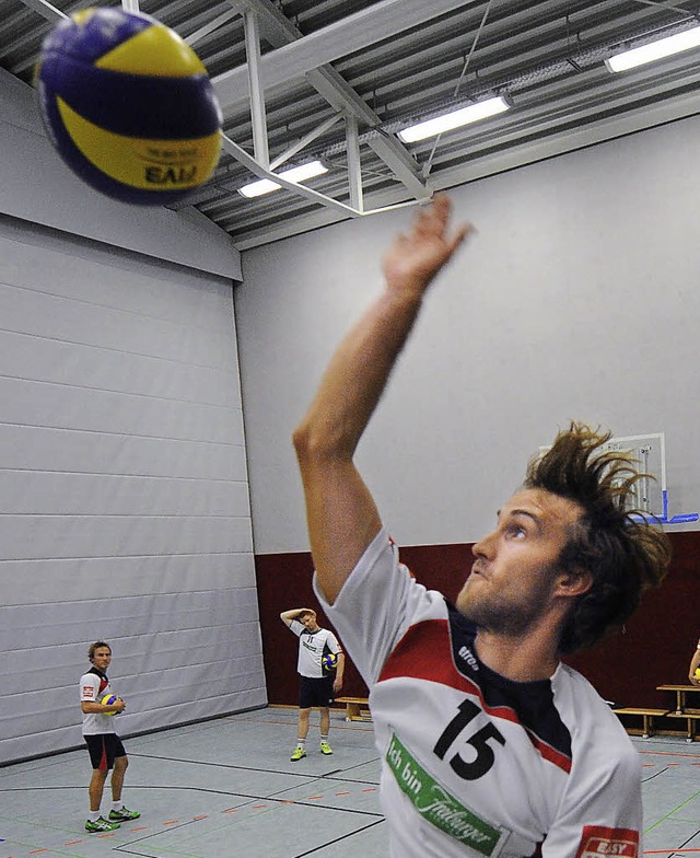 Volleyball, 2.Bundesliga, FT 1844 Frei...Montag (17.09.2012). Johannes Stemmann  | Foto: Seeger