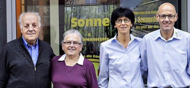 2 Generationen der Firma Schulz in Bt... Andrea und Harald Schulz (von links).  | Foto: Benjamin Doerr