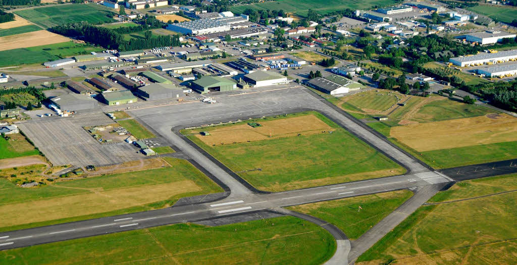 Flugplatz heute Flugplatz heute