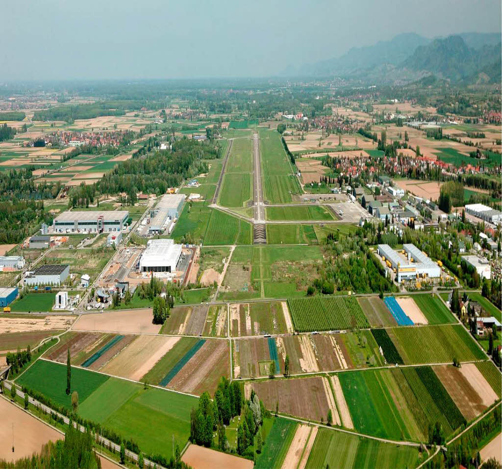 Flugplatz heute Flugplatz heute