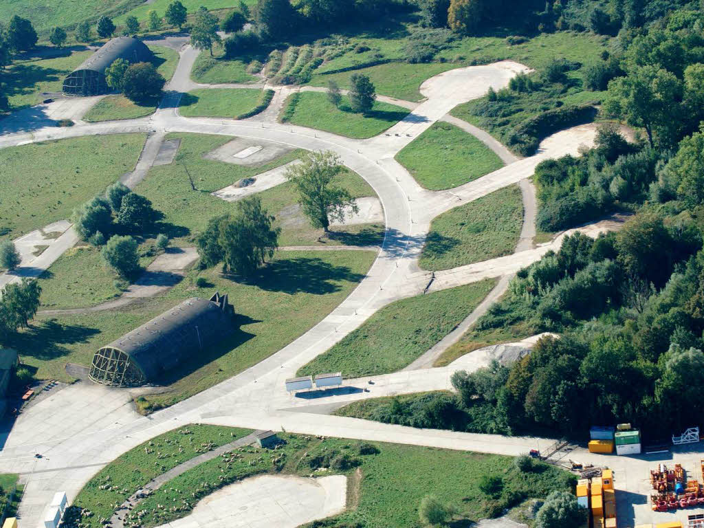 Flugplatz heute Flugplatz heute