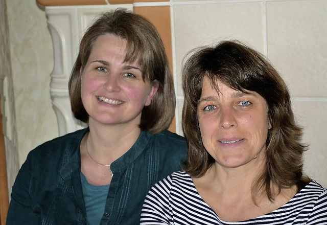 Trauerkreis Renate Moser und Veronika Schenk  | Foto: Beate Zehnle-Lehmann