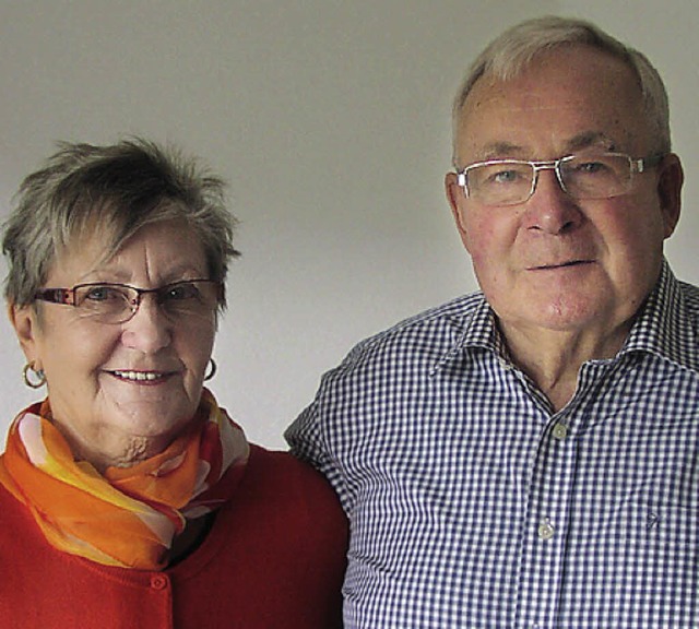 Seit 50 Jahren verheiratet: Ccilia und Walter Brunner   | Foto: Probst
