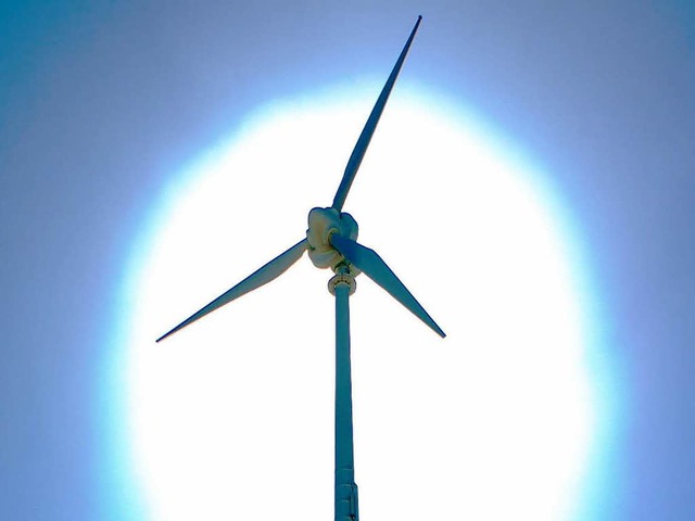 Stromquelle mit Speicherproblem: Windkraftanlage  | Foto: Verwendung weltweit, usage worldwide