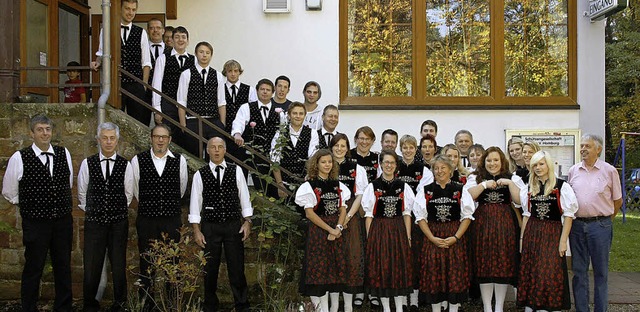 Die Trachtenkapelle Hchenschwand bei ihrem Ausflug.  | Foto: privat