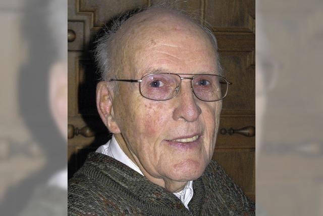 Professor Karl Frank feiert seinen 90. Geburtstag