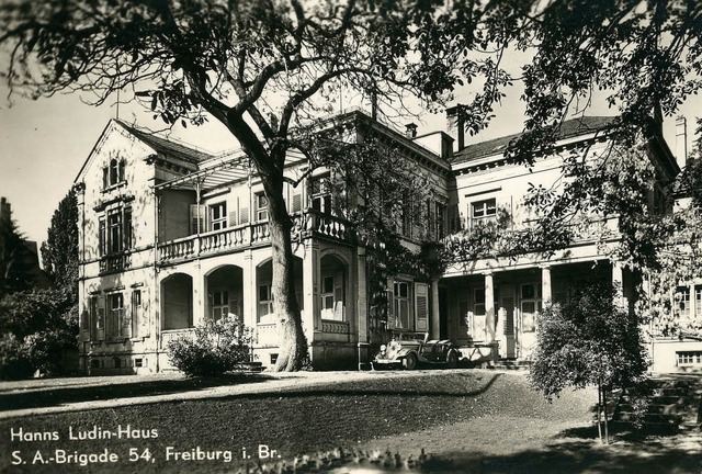 Das Hanns-Ludin-Haus: In diesem schne...er Sturmabteilung (SA) untergebracht.   | Foto: Archiv Manfred Gallo