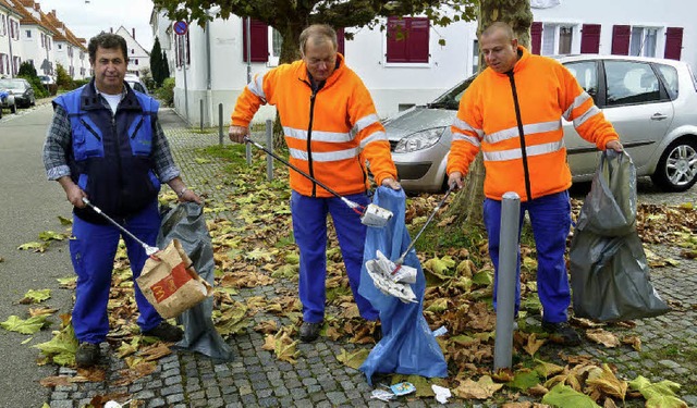 Nicht nur das herbrliche Laub, sondern...ren durch die Stadt in groen Mengen.   | Foto: FEIL