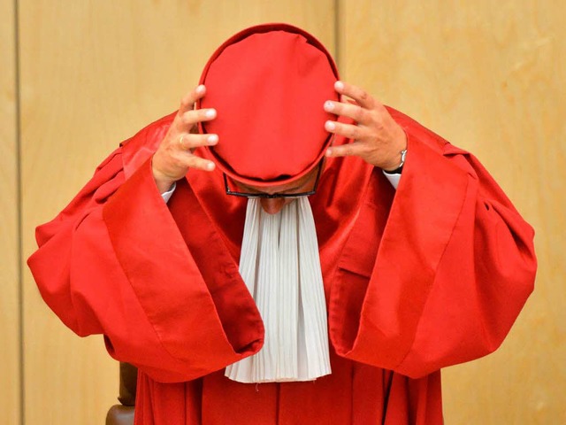 Vorerst keine Hilfe fr Karlsruher Richter.  | Foto: dpa