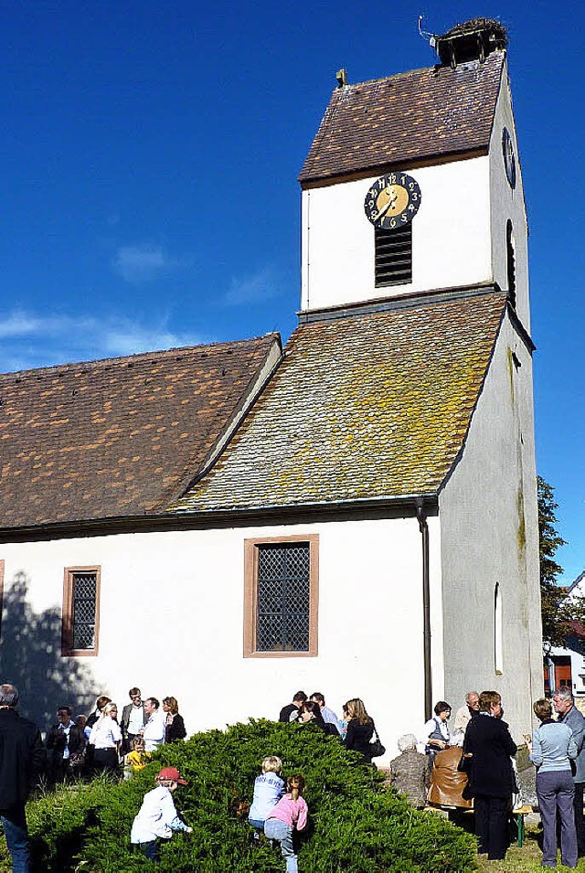 Die evangelische Kirche in Eimeldingen.  | Foto: privat