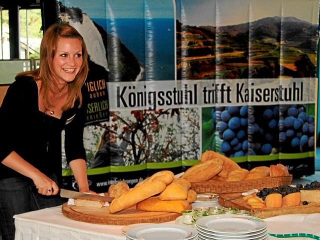 Knigsstuhl trifft Kaiserstuhl heit e...Jahr erstmals auf der Plaza Culinaria.  | Foto: Herbert Trogus