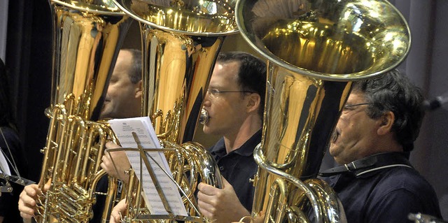 Die Zeiten, in denen Musikvereine, hie...scheinen im Landkreis vorbei zu sein.   | Foto: Gramespacher