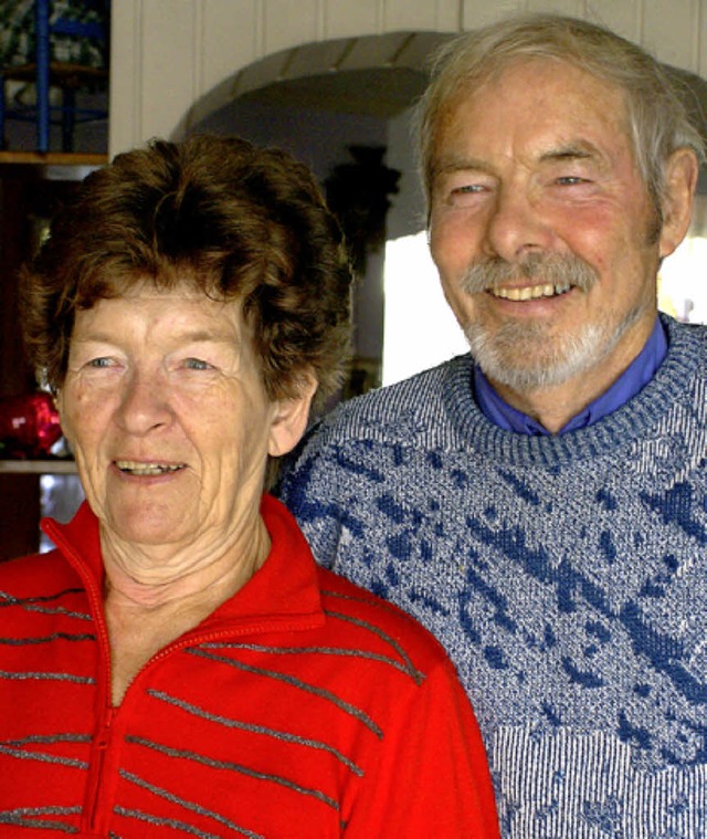 Seit 50 Jahren verheiratet: Traude und Eduard Esser  | Foto: Probst