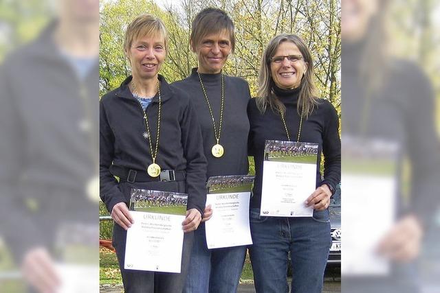 Im Waldlauf ganz oben aufs Siegertreppchen