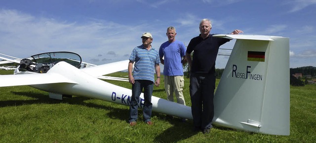 Unter Anleitung des erfahrenden Pilote...reckenflug Meisterschaft  verteidigen.  | Foto: Privat