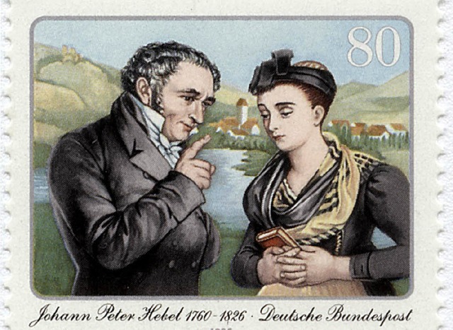 Der Knstlerin Elisabeth von Janota-Bz...and auch eine schne Hebel- Briefmarke  | Foto: Auktionshaus Ulrich Felzmann