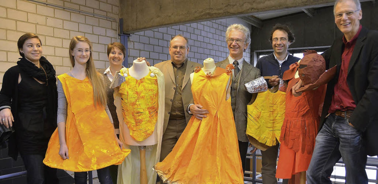 Grimmelshausen-Gymnasium  Roter Ritter..., Paul Barone und Heinrich Brckelmann  | Foto: Ralf burgmaier
