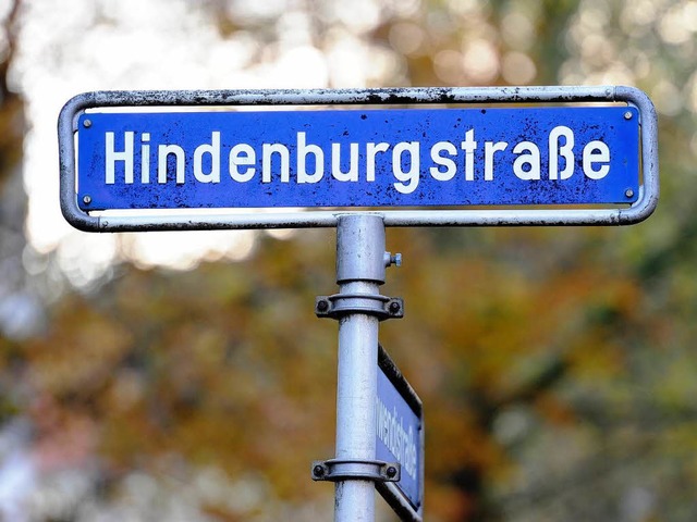 In Mnster wurde der Hindenburgplatz unlngst umbenannt.  | Foto: Ingo Schneider