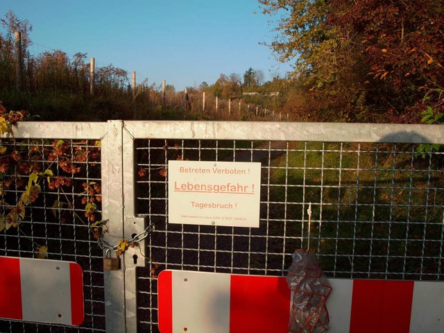 40 Meter unter den Kuppen liegen die S...retungsverbot ist jedoch rechtswidrig.  | Foto: Michael Haberer