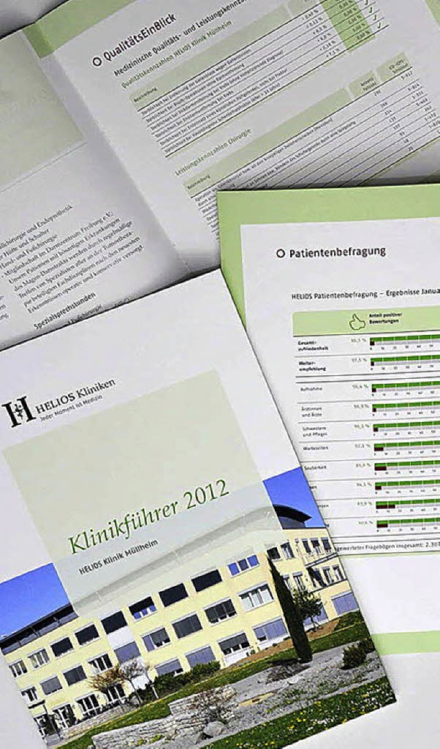 Wer Interesse hat, kann den Klinikfhrer selbst studieren.   | Foto: Mnch