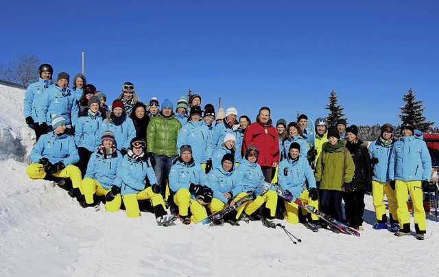 Gut vorbereitet auf die Saison: die Sk...m Kandel stellt die Skizunft Kollnau.   | Foto: Verein