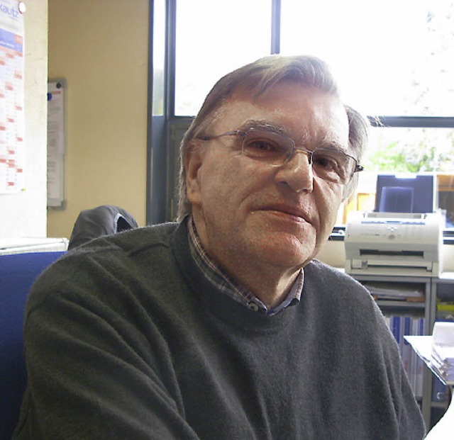 Klaus Hornu ist seit 40 Jahren  beim St.-Nikolai-Spitalfonds.  | Foto: ZVG