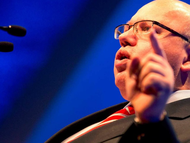 Will nicht zu Stefan Raabs neuer Show ...: Bundesumweltminister Peter Altmaier. | Foto: dpa Will nicht zu Stefan Raabs neuer Show ...: Bundesumweltminister Peter Altmaier. | Foto: dpa