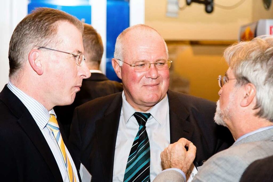 Hans-Otto Holz mit Wolfgang Poppen und Thomas Hauser (Foto: Dominic Rock) Hans-Otto Holz mit Wolfgang Poppen und Thomas Hauser (Foto: Dominic Rock)