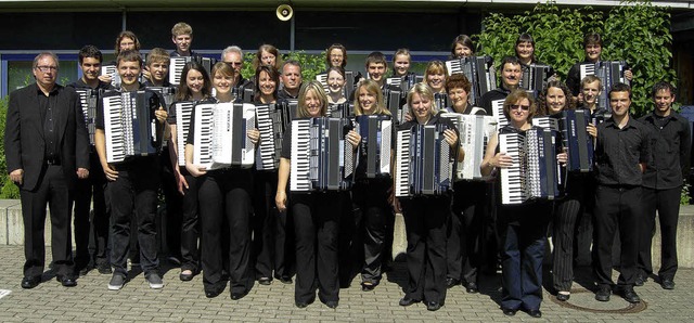 Das Konzertorchester des Kaisersthler...en Harmonikafreunden Mllheim einldt.  | Foto: Veranstalter