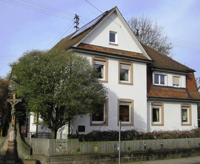 Seit 100 Jahren uerlich unverndert ...Inhalten: der Nordweiler Kindergarten.  | Foto: Reiner Merz