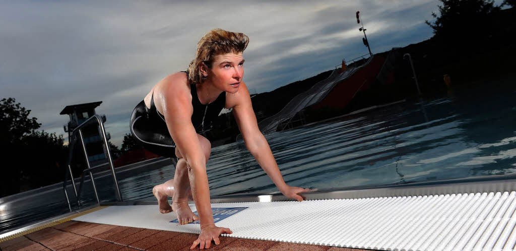 Schwimmerin Anja Friedrich, Trainerin des TSV Rot-Wei Lrrach