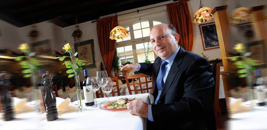 Toribio Maio, Inhaber des Ristorante Eintracht