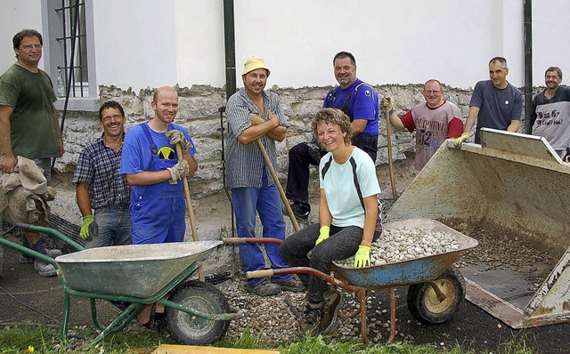 Die Sanierungskosten fr die Eberfinge...tz vieler Eigenleistungen immens hoch.  | Foto: Binner-Schwarz