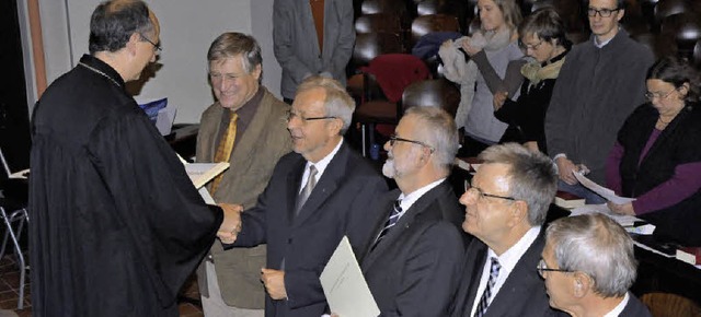 Die Ernennungurkunden erhielten  die I...Kirchenrtin Monika Zeilfelder-Lffler  | Foto: Markus Zimmermann, Markus Zimmermann