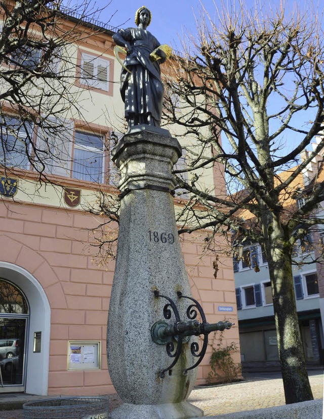 Die Brunnen in der Stadt sind zwar vor...  auf hhere Wasserpreise einstellen.   | Foto: Martin Wunderle