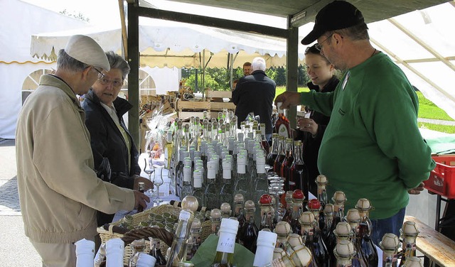 So sah es beim Naturparkmarkt 2009 aus...2013 soll&#8217;s wieder einen geben.   | Foto: Archivfoto: Andreas Bhm