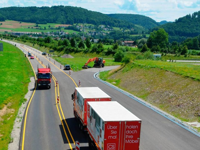 Bei Grunholz/Laufenburg &#8211; hier e...ter westlich gibt&#8217;s noch Lcken.  | Foto: Michael Krug