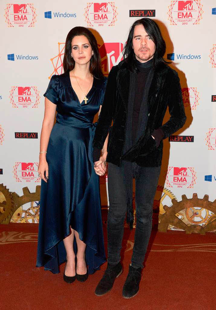 Lana Del Rey and her boyfriend Barrie James O'Neill