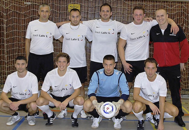 Das Team der Stadt Lahr gewann zum zwe...lge den Hermann-Jger-Gedchtnispokal.  | Foto: Jrg Schimanski