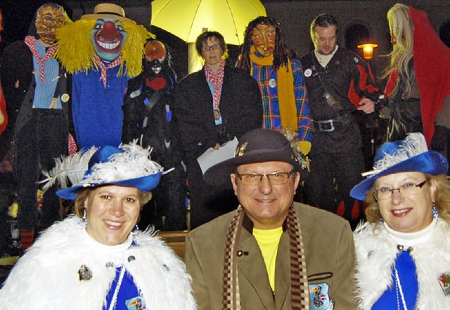 Die Hertener Fasnacht ist erffnet.   | Foto: Heinz Vollmar