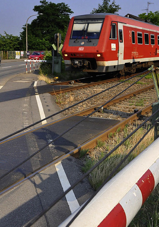 Die  Hochrheinstrecke ist fr die Region wichtig.   | Foto: Gramespacher